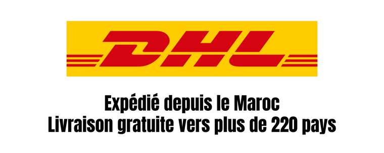 Expédition rapide et sécurisée avec DHL pour Online Medina – Livraison vers plus de 220 pays.